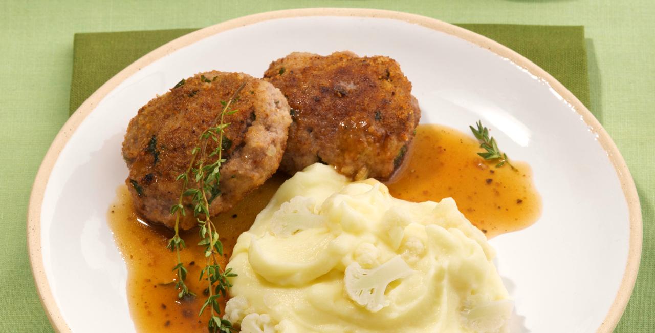 Kartoffelplätzchen mit Salami Rezept - Pfanni