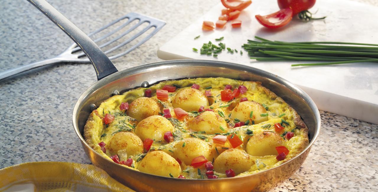 Gemüsepfanne mit Mini-Knödel Rezept - Pfanni