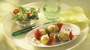 Rezept Mini-Knödel-Spieß