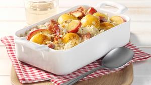 Pfanni Rezept | Sauerkraut-Auflauf mit Miniknödeln