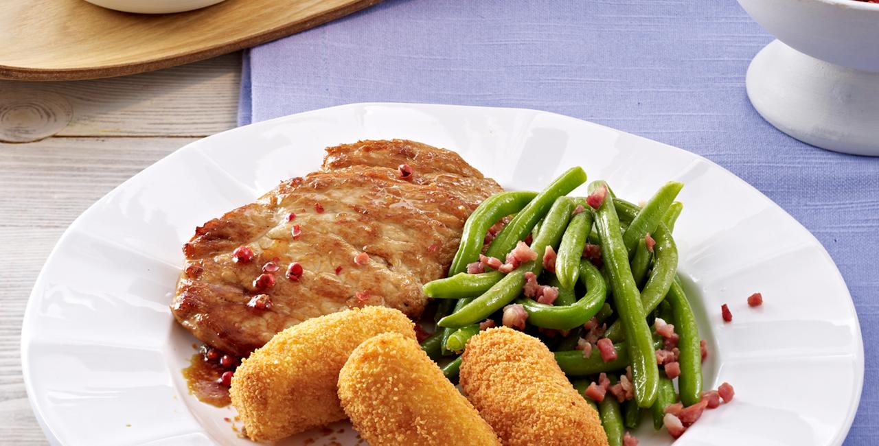 Schnitzel-Püree-Auflauf &amp;quot;Mailänder Art&amp;quot; Rezept - Pfanni