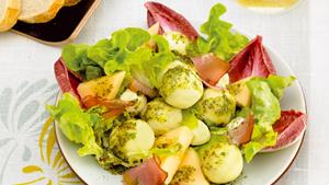 Pfanni Rezept | Fruchtiger Sommersalat mit Zitronendressing