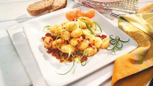 Pfanni Rezept | Gnocchi mit Tomatenpesto