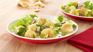 Rezept Caesar Salad mit Mini-Knödeln