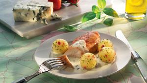 Rezept Hähnchenbrustfilet mit Gorgonzolasoße