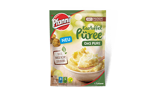 PFANNI Kartoffel Püree - Das Pure